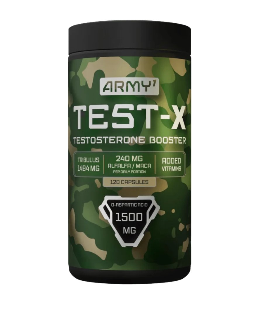 Army1 Army1 Test-X Testosterone Booster — 120 Capsules