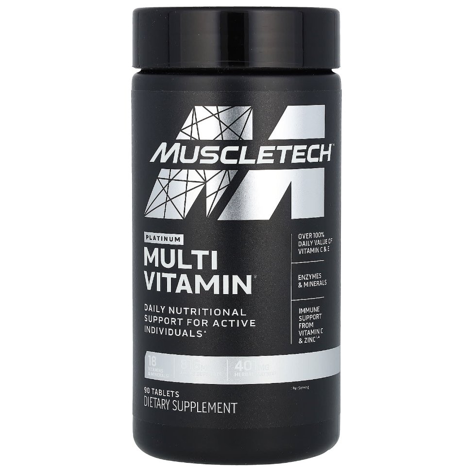 MuscleTech MuscleTech Platinum Multivitamin — 90 Tablets