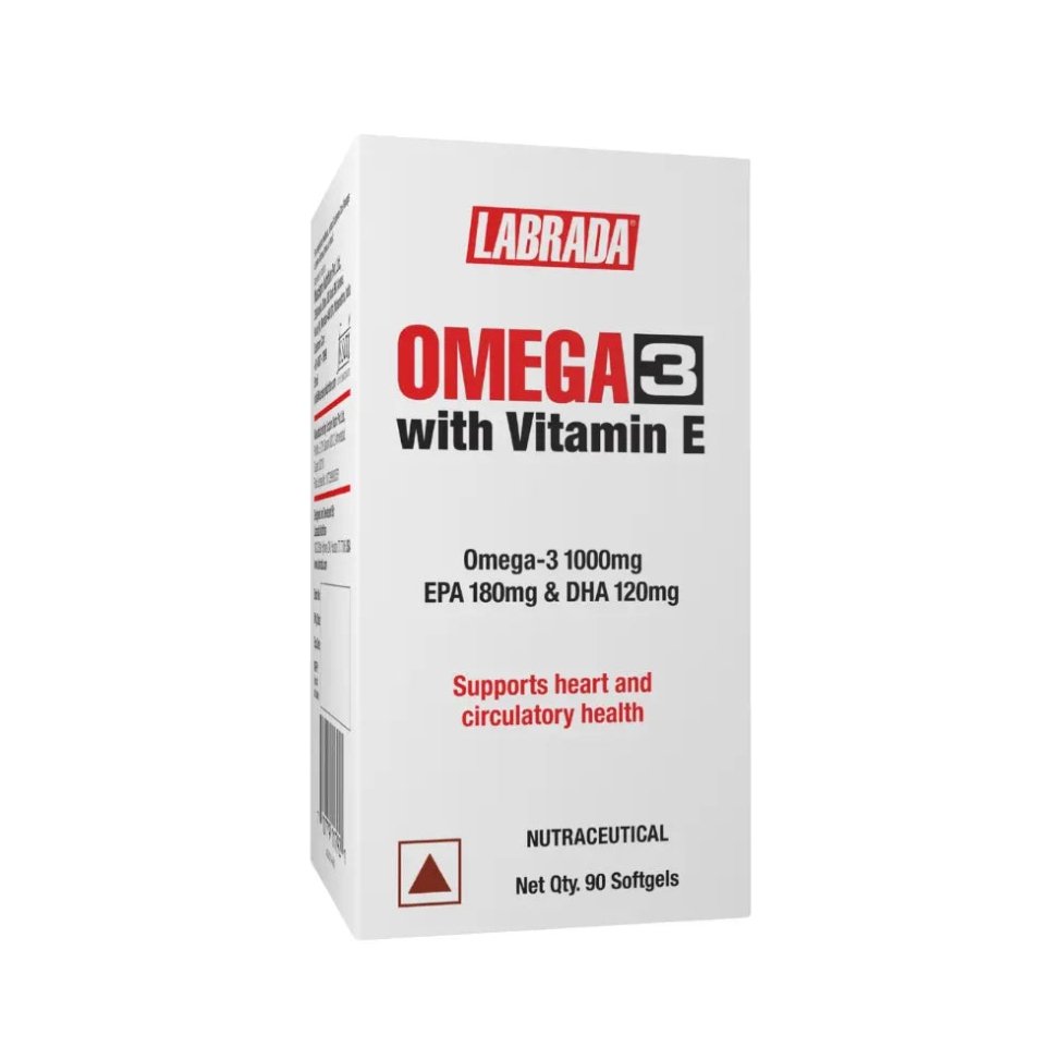 Labrada Labrada Omega-3 with Vitamin E — 90 Softgels