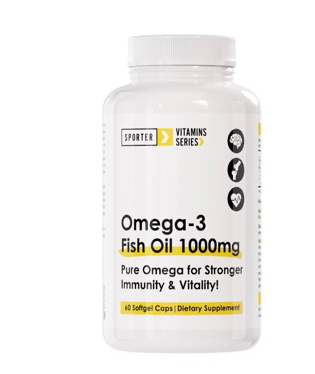 Sporter Sporter Omega 3 Fish Oil 1000mg