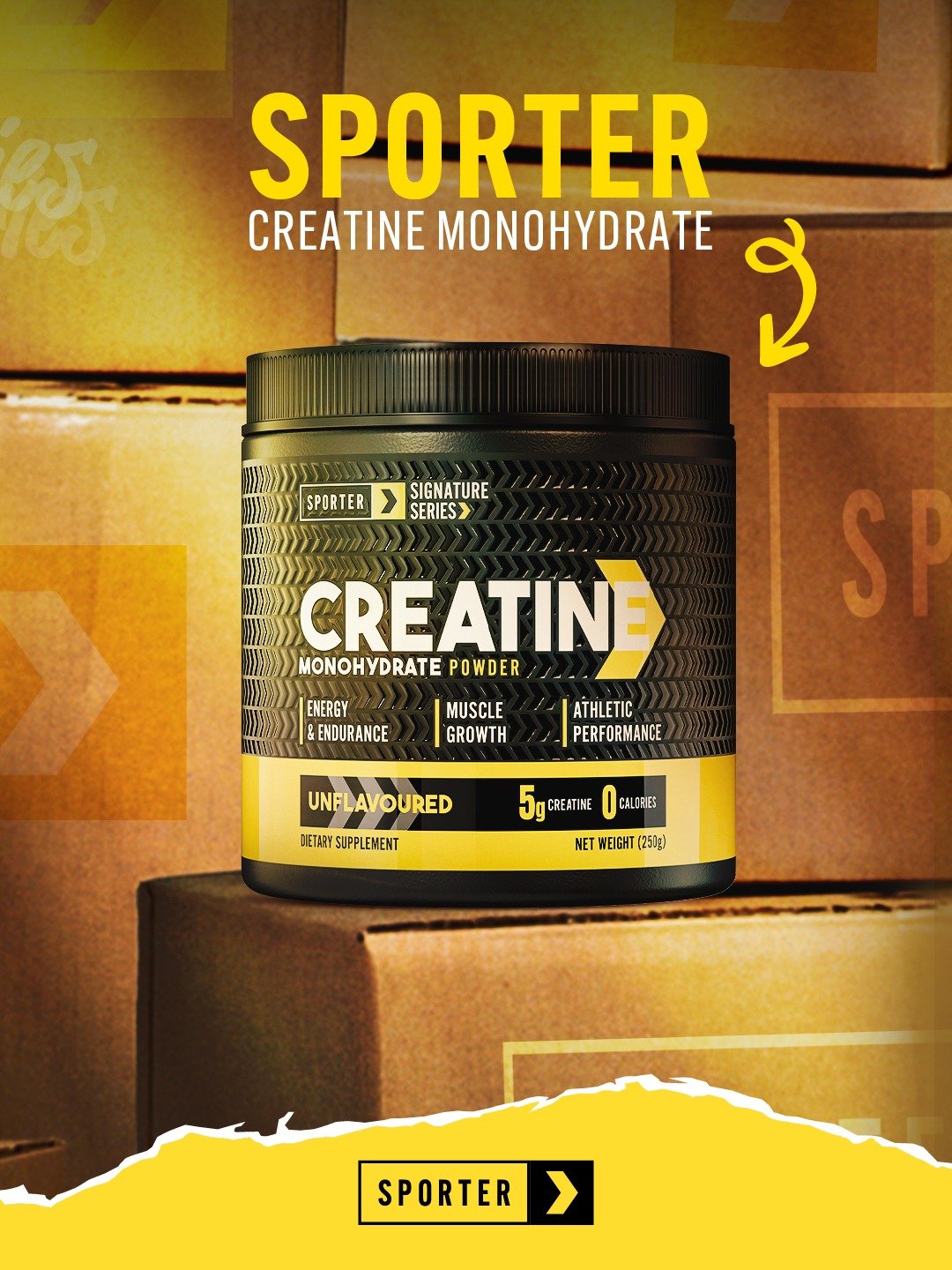 Sporter Sporter Creatine Monohydrate