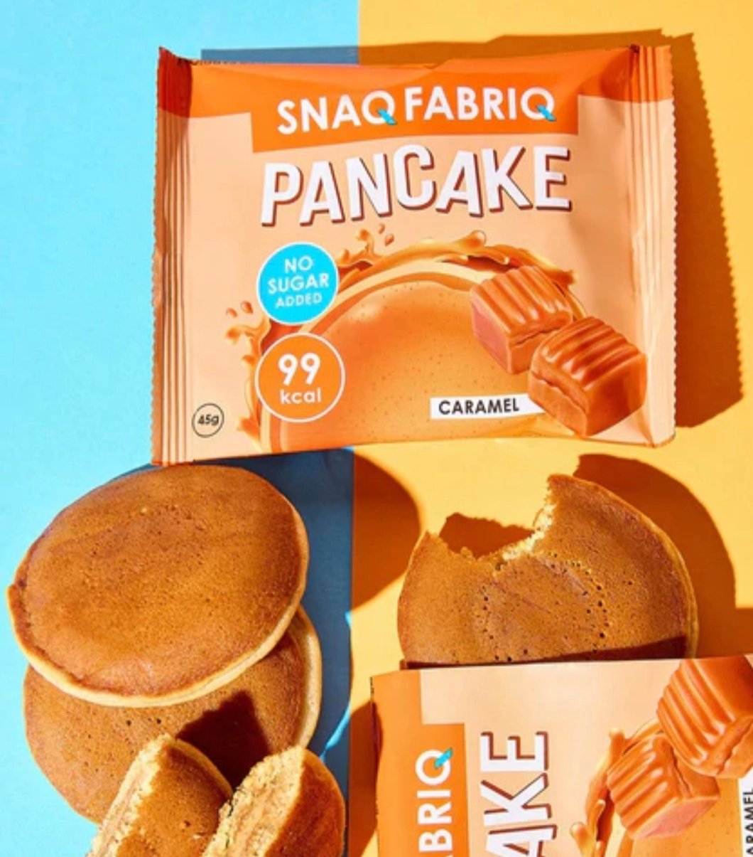 SnaqFabriq SnaqFabriq Protein Pancake – Caramel 45g