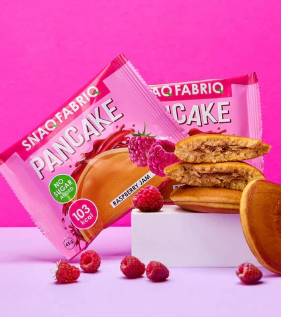 SnaqFabriq SnaqFabriq Protein Pancake – Raspberry Jam 45g