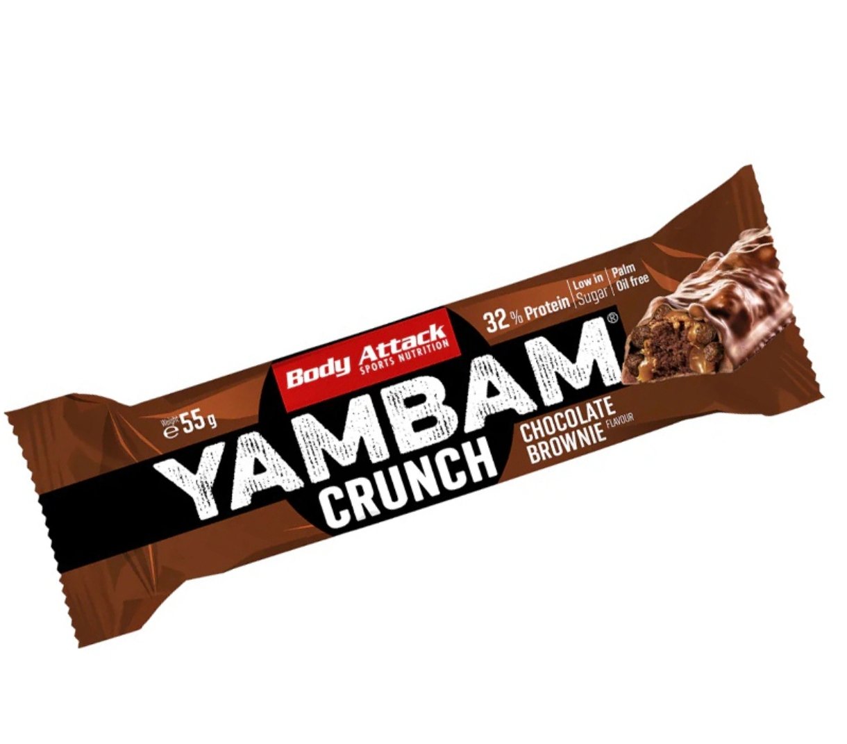 Body Attack Body Attack Yam Bam Nuts – Chocolate Brownie 55g