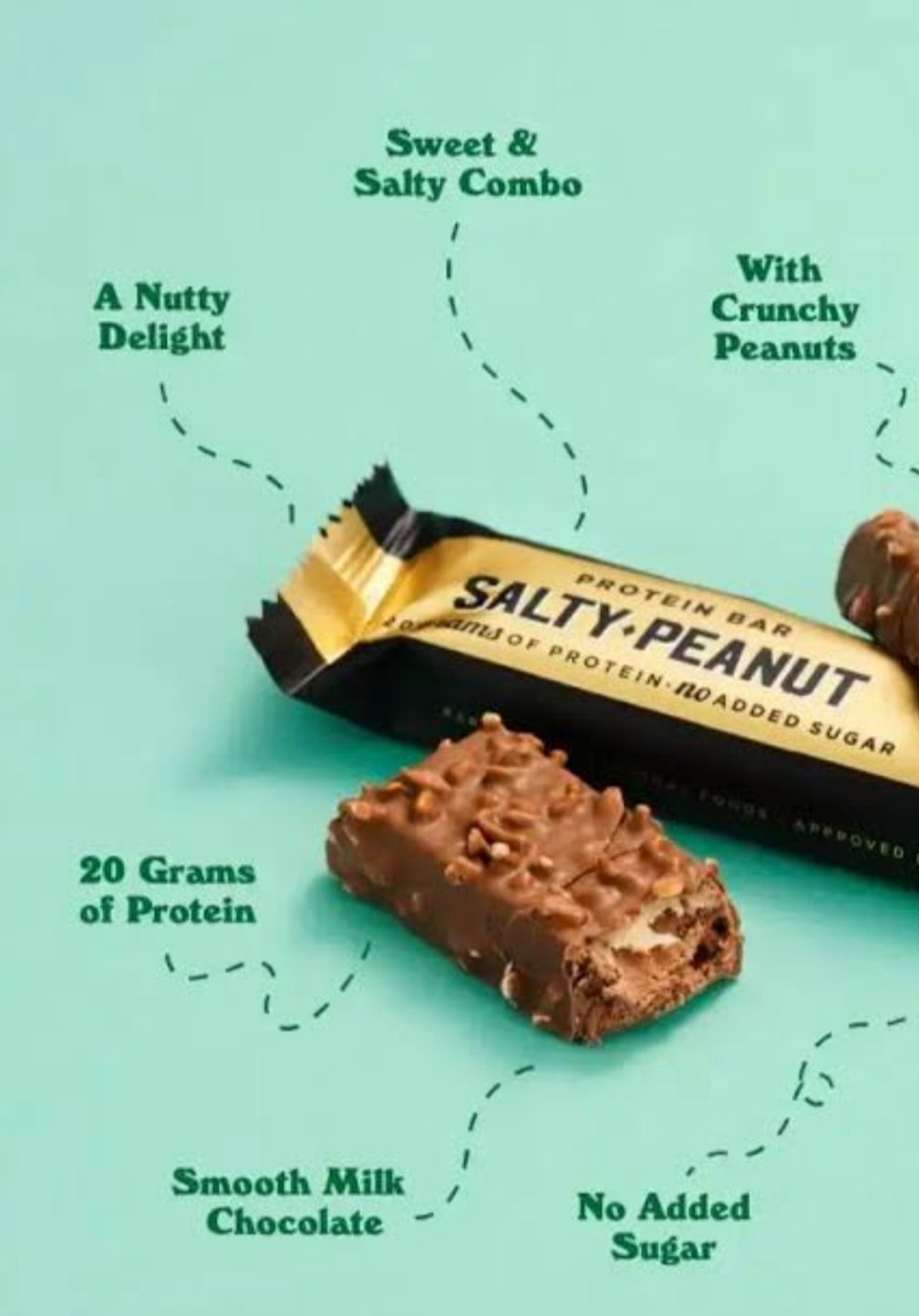 Barebells Barebells Protein Bar Salty Peanut 55g
