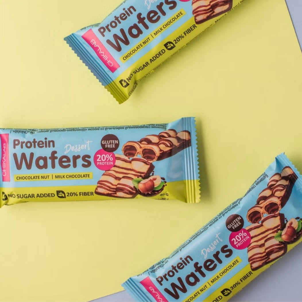 Chikalab Chikalab Wafer Chocolate Nut 40g