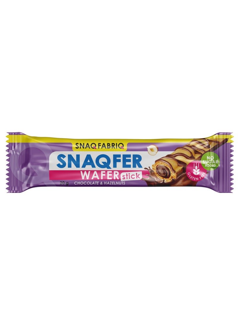 SnaqFabriq SnaqFabriq Snaqer Wafer Chocolate & Hazelnut 20g