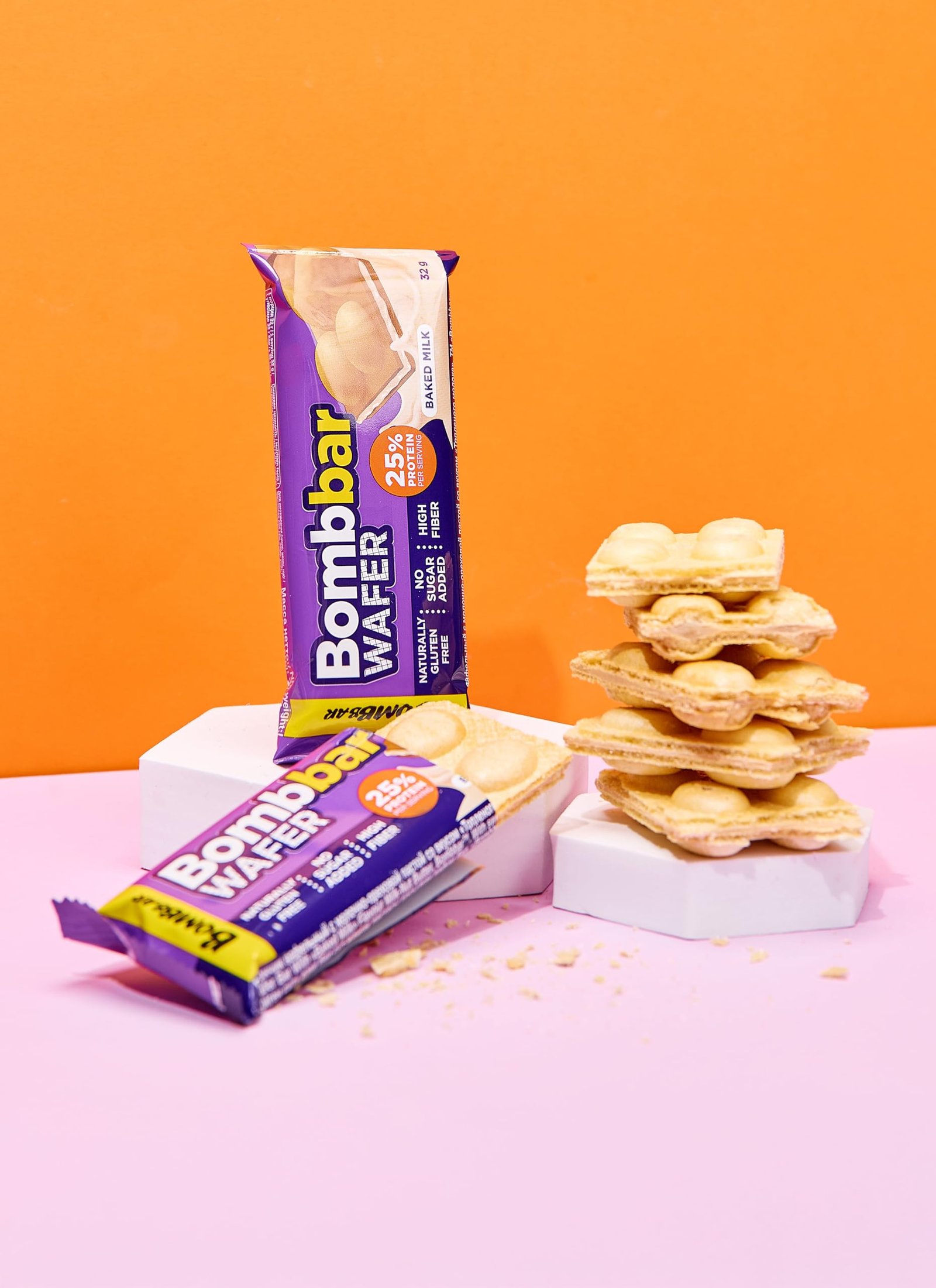 Bombbar Bombbar Wafer Baked Milk 32g
