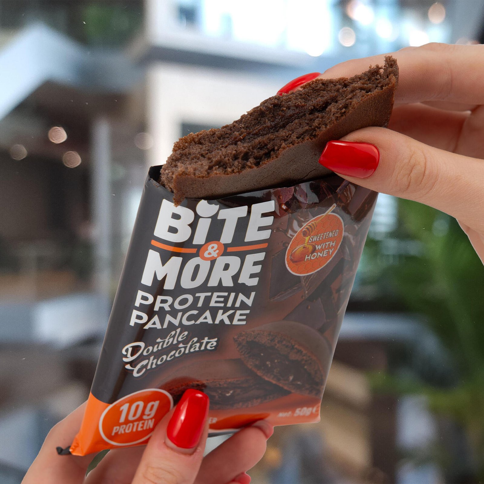 Bite & More Bite & More Protein Pancakes – Double Chocolate 50g