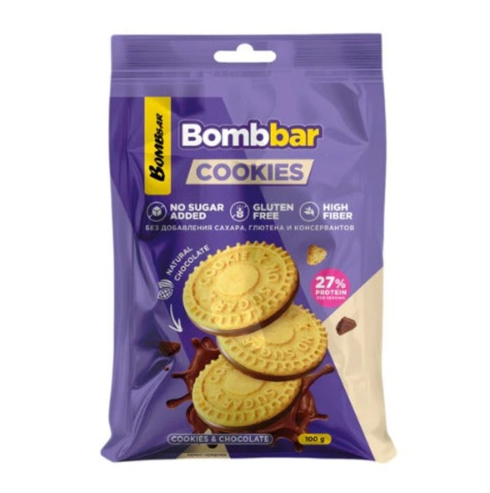 Bombbar Bombbar Cookies Mcookies & Chocolate 100 g