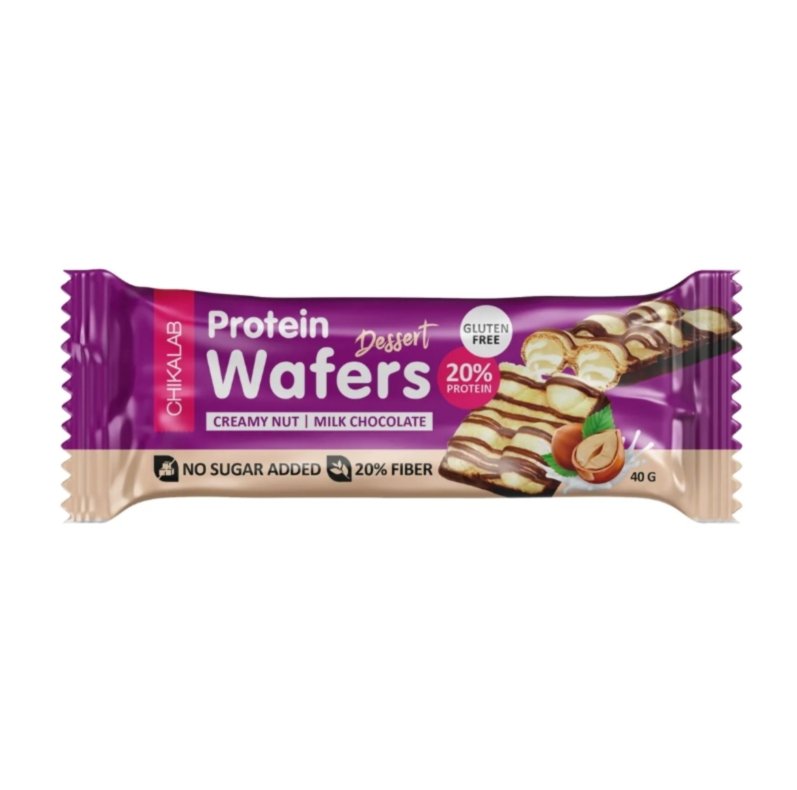 Chikalab CHIKALAB Box Protein Wafers Creamy Nut
