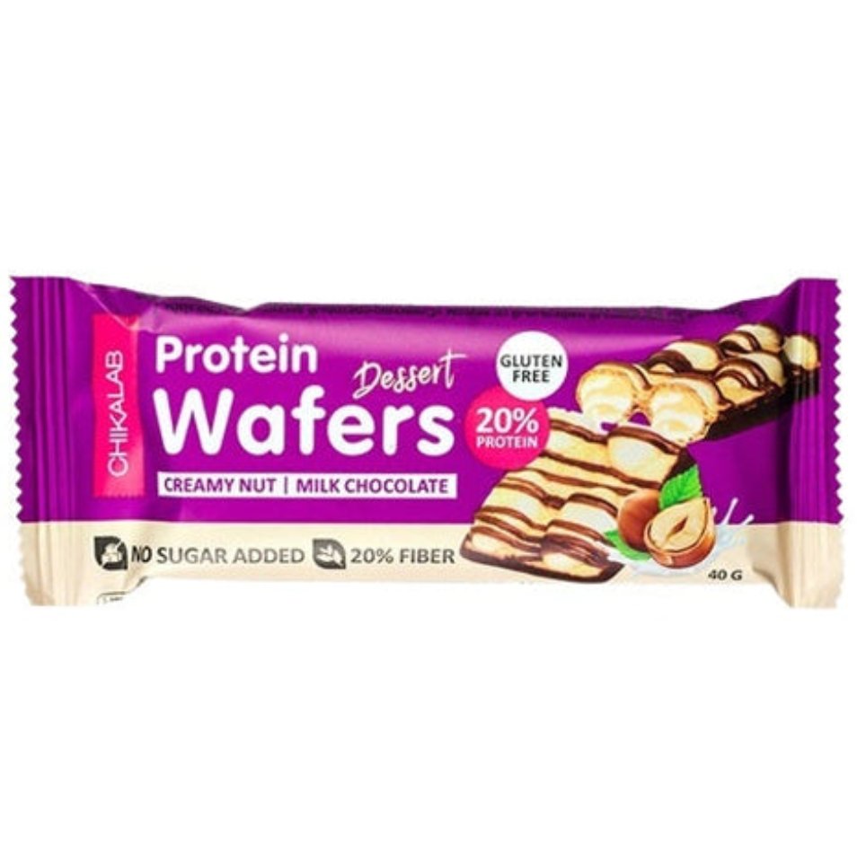 Chikalab CHIKALAB Protein Wafers Creamy Nut