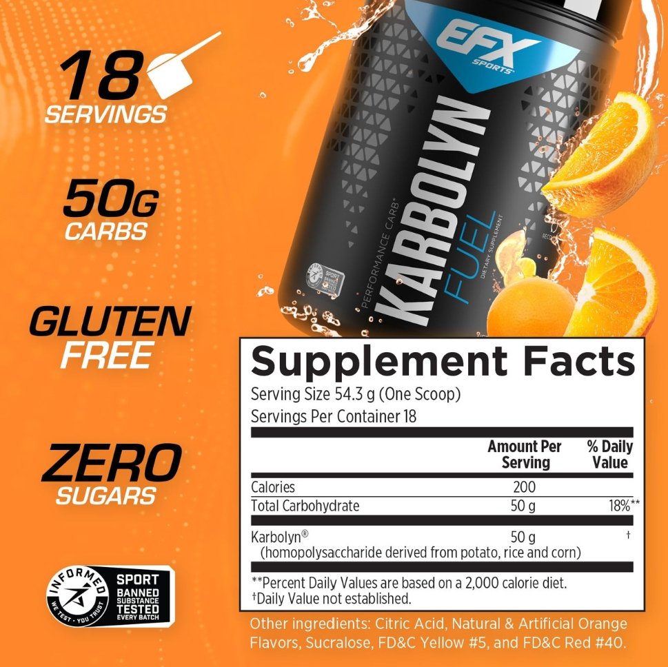 EFX Sports EFX Karbolyn Fuel Orange 1.81 kg