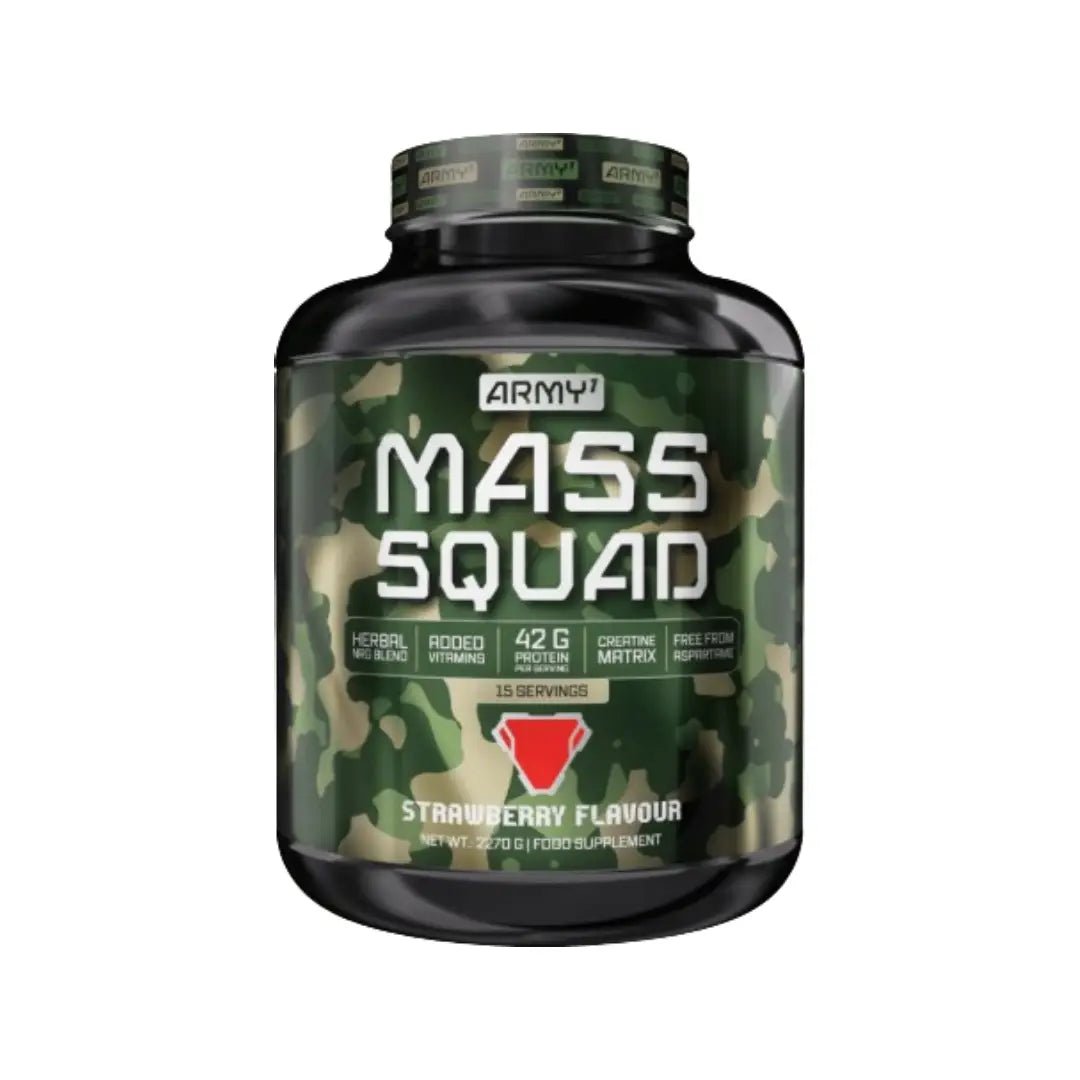 Army1 Army1 Mass Squad Mass Gainer 2270 g — Strawberry