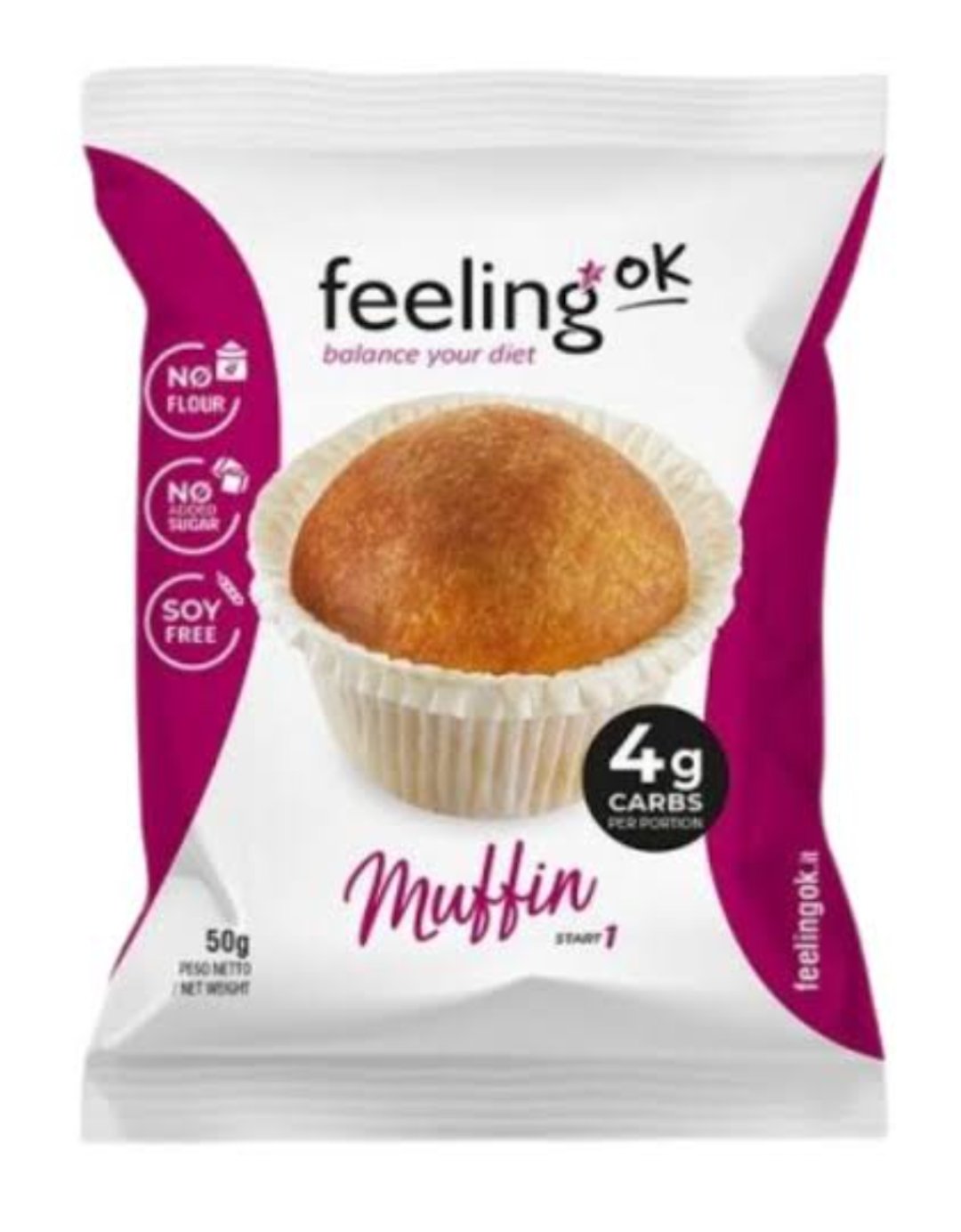 Feeling Feeling Ok Muffin + Protein Keto