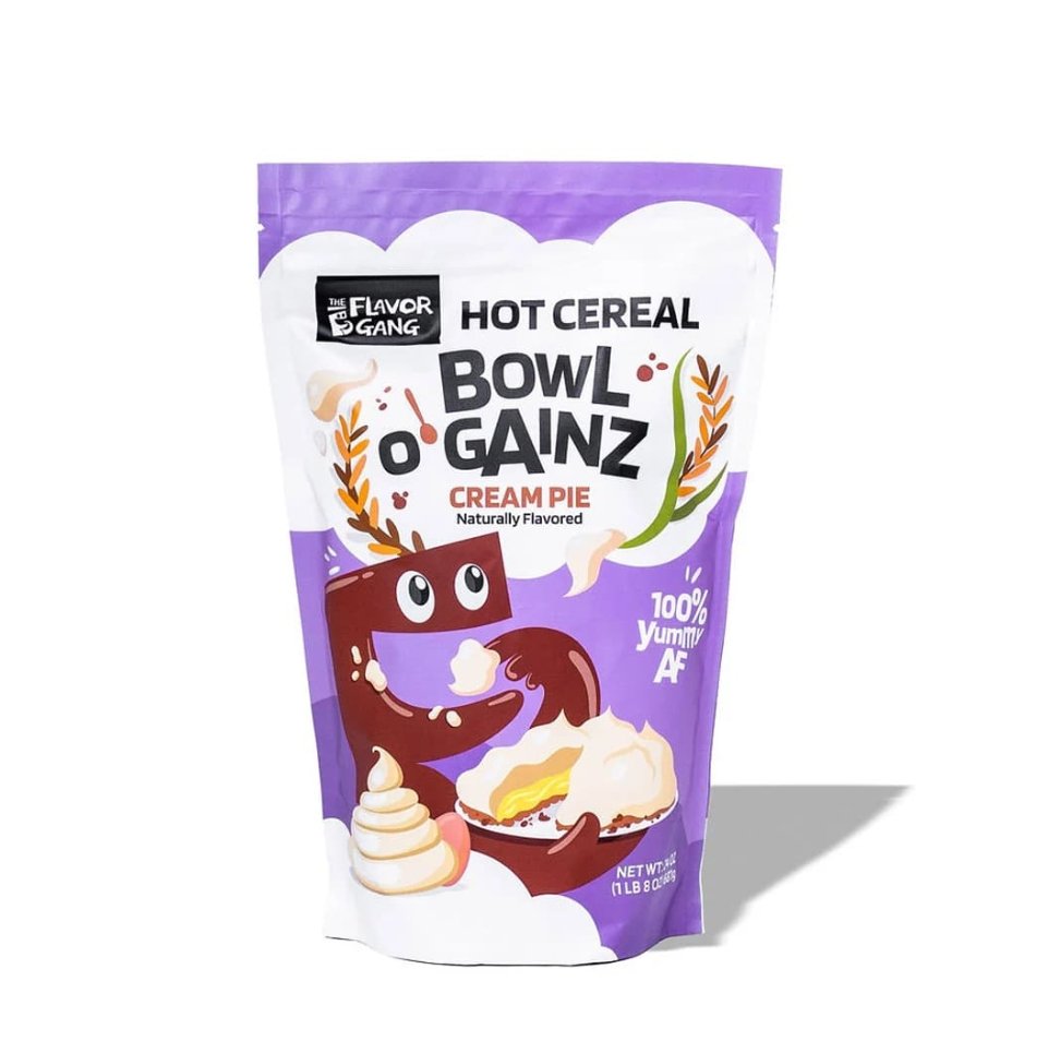 Flavor Flavor Gang Bowl O Gainz Cream Pie 681g