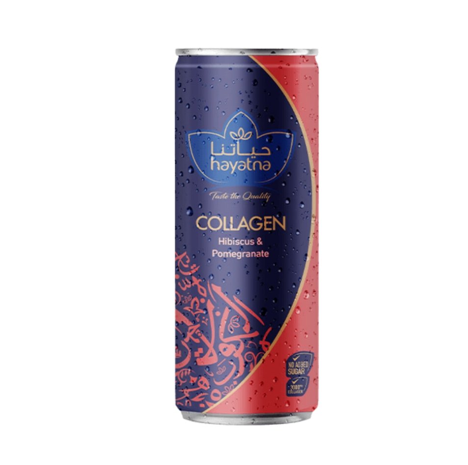 Hayatna Hayatna Collagen Hibiscus Pomegranate 250 ml