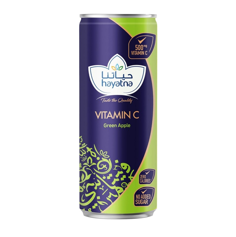 Hayatna Hayatna Vitamin C Green Apple 250 ml