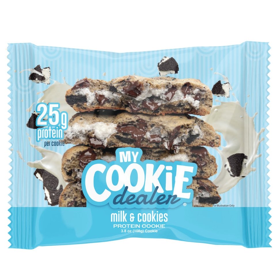 My Cookie Dealer My Cookie Dealer Milk & Cookies 1 Pc