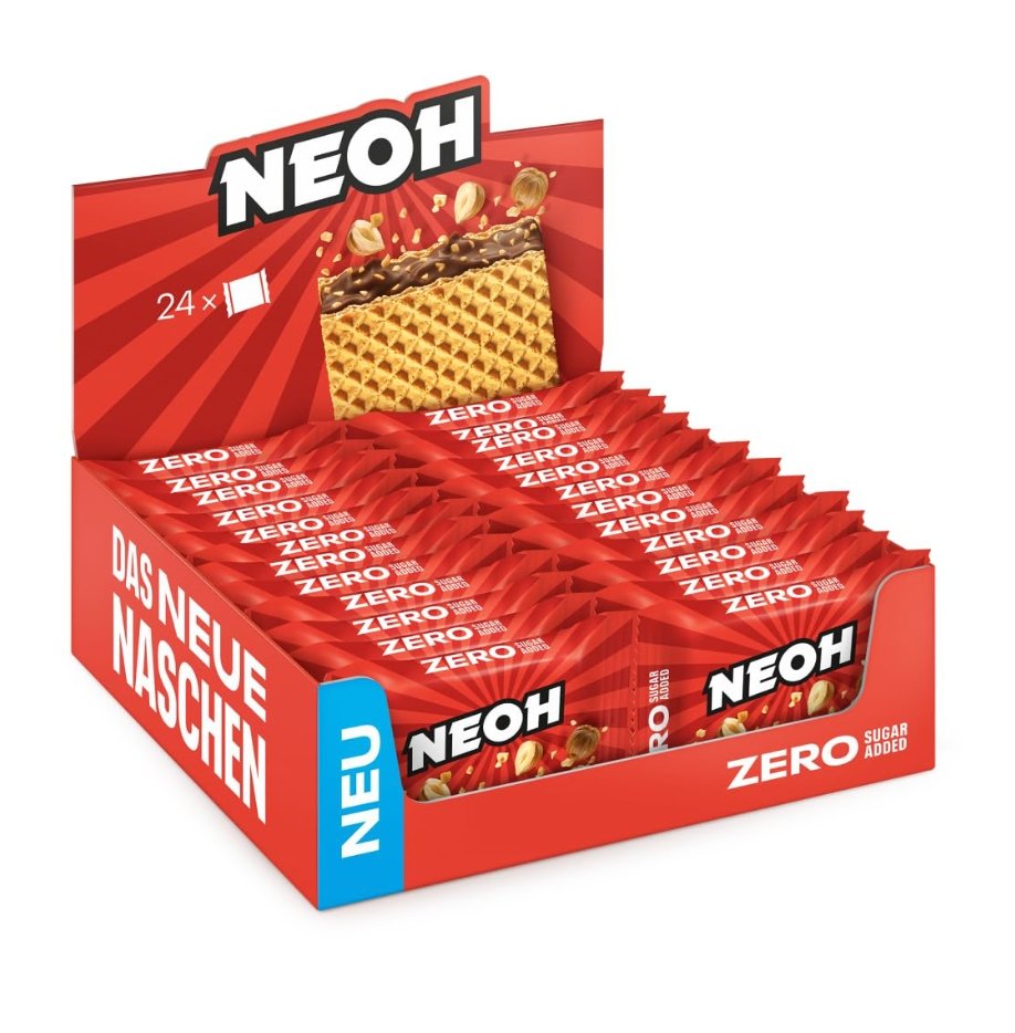 Neoh Neoh Low Carb Waffles Hazelnut Chocolate 1 pc