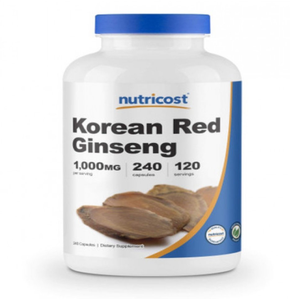 Nutricost Nutricost Korean Ginseng 1000mg 240 Capsules