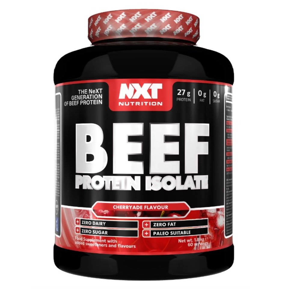 NXT NXT Nutrition Beef Protein Isolate 1.8 Kg Cherryade