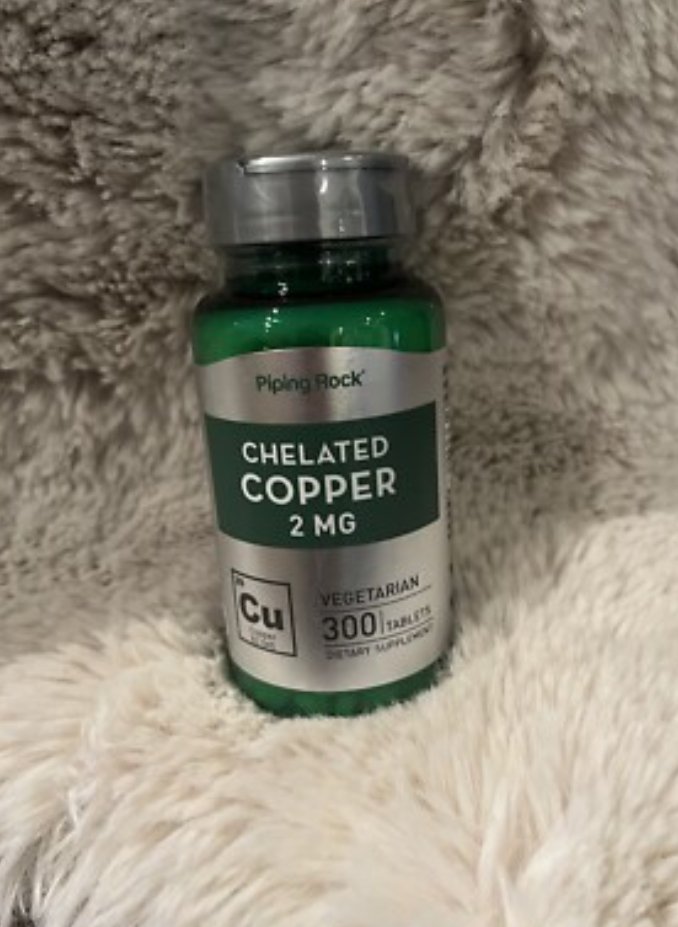 Piping Piping Rock Chelated Copper 2 mg 300 Tablets