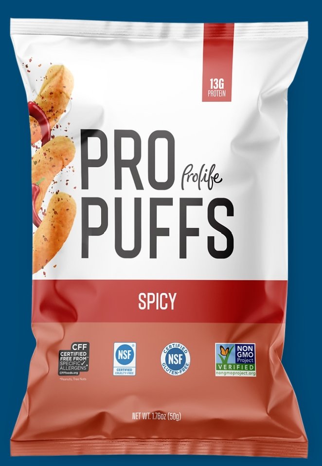 Pro Life Pro Life Pro Puffs Chips Spicy 1 Pc