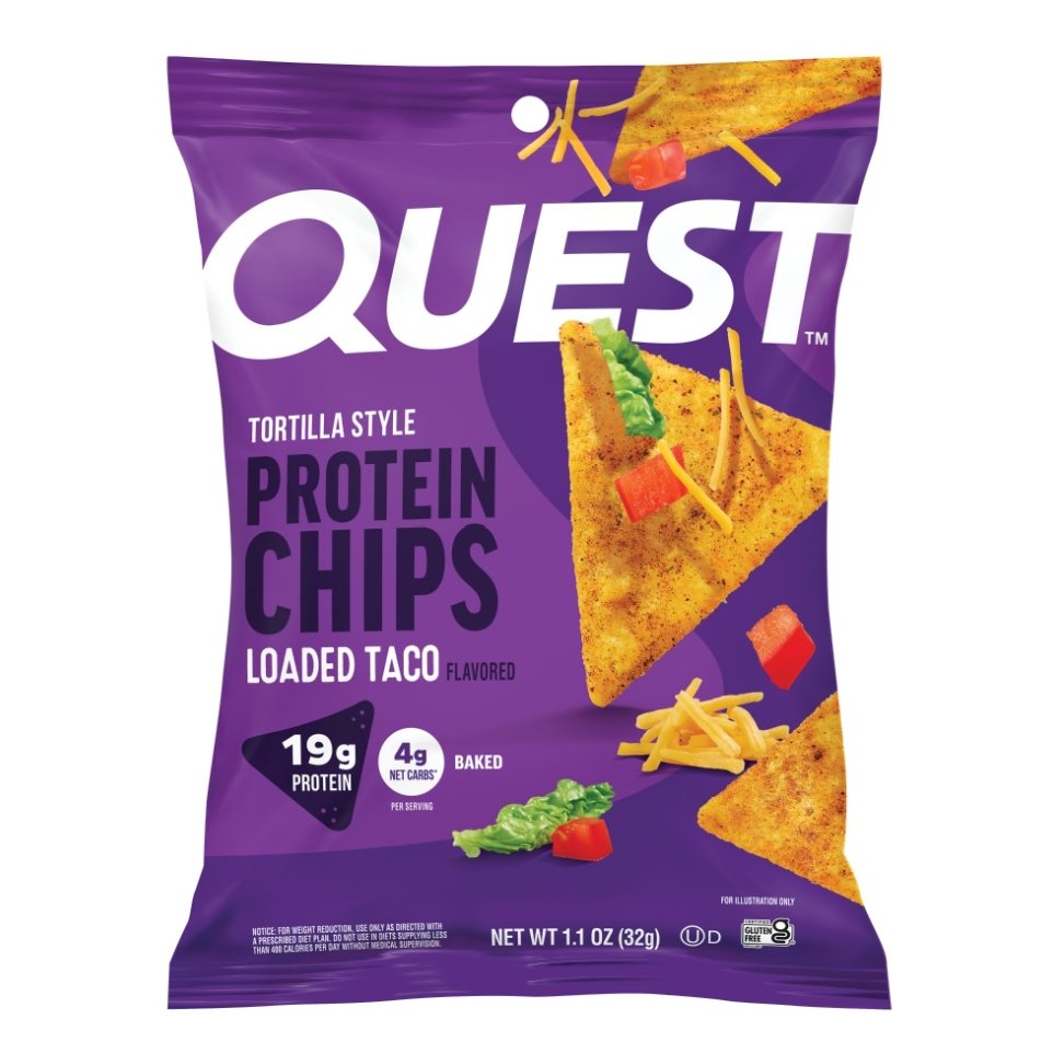 Quest Quest Nutrition Loaded Taco Tortilla Style Protein Chips 1 Pc