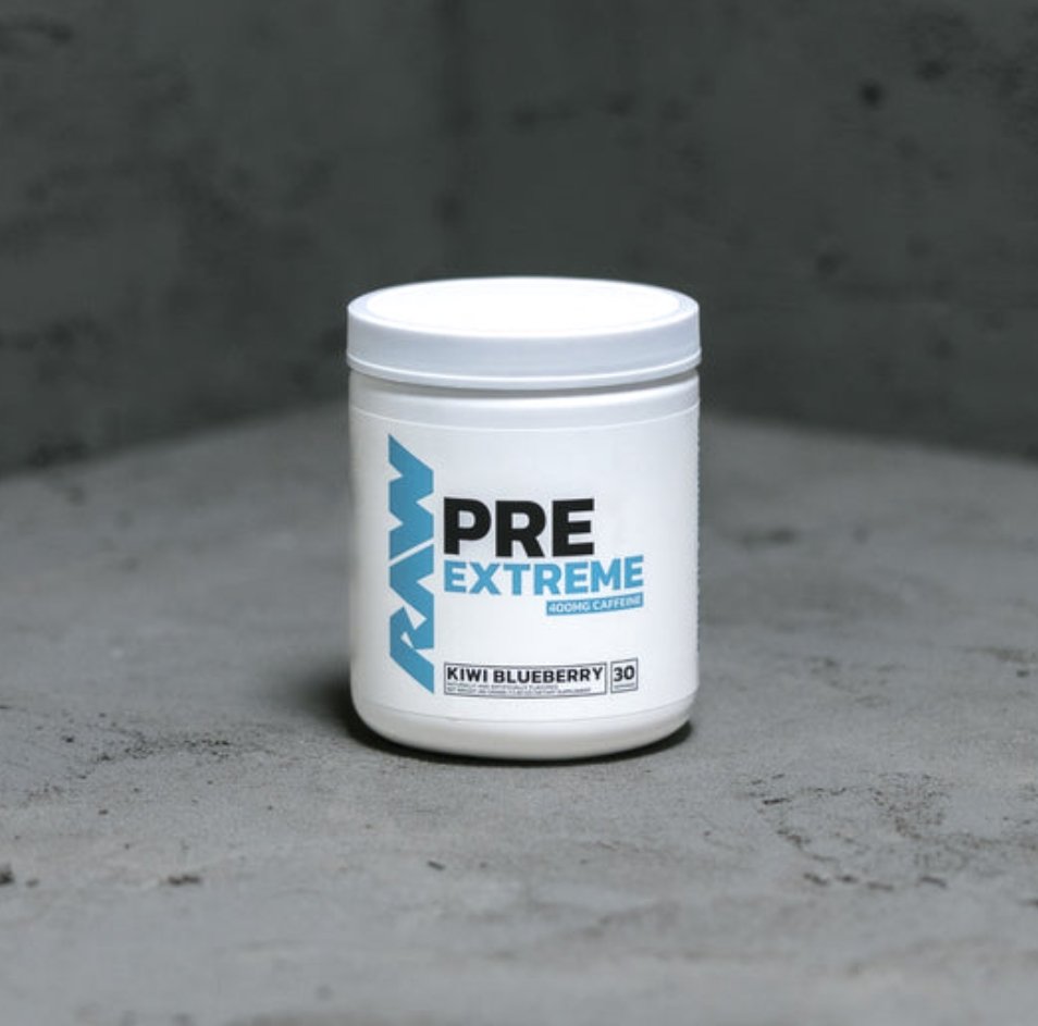 RAW Nutrition Raw Pre Extreme Kiwi Blueberry 30 SRV