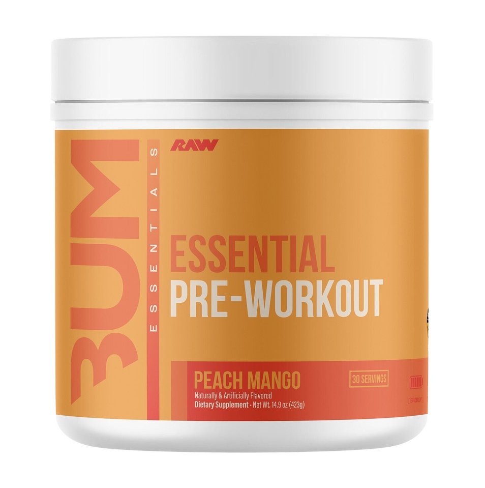 RAW Nutrition Raw Nutrition CBUM Essential Pre-Workout Peach Mango 423g