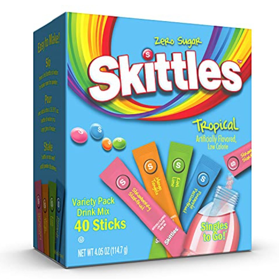 Skittles Skittles Singles to Go Drink Mix 20 Sticks Tropical