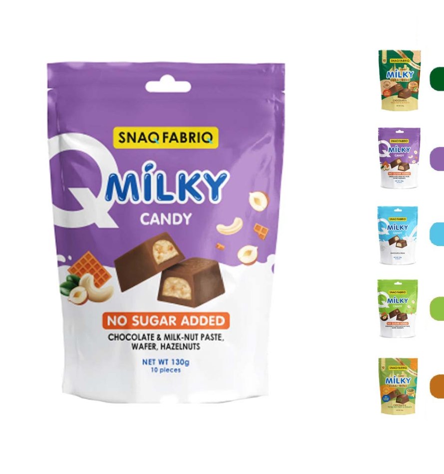 Snaq Fabriq Snaq Fabriq Dubai Trend Milky 10 candies